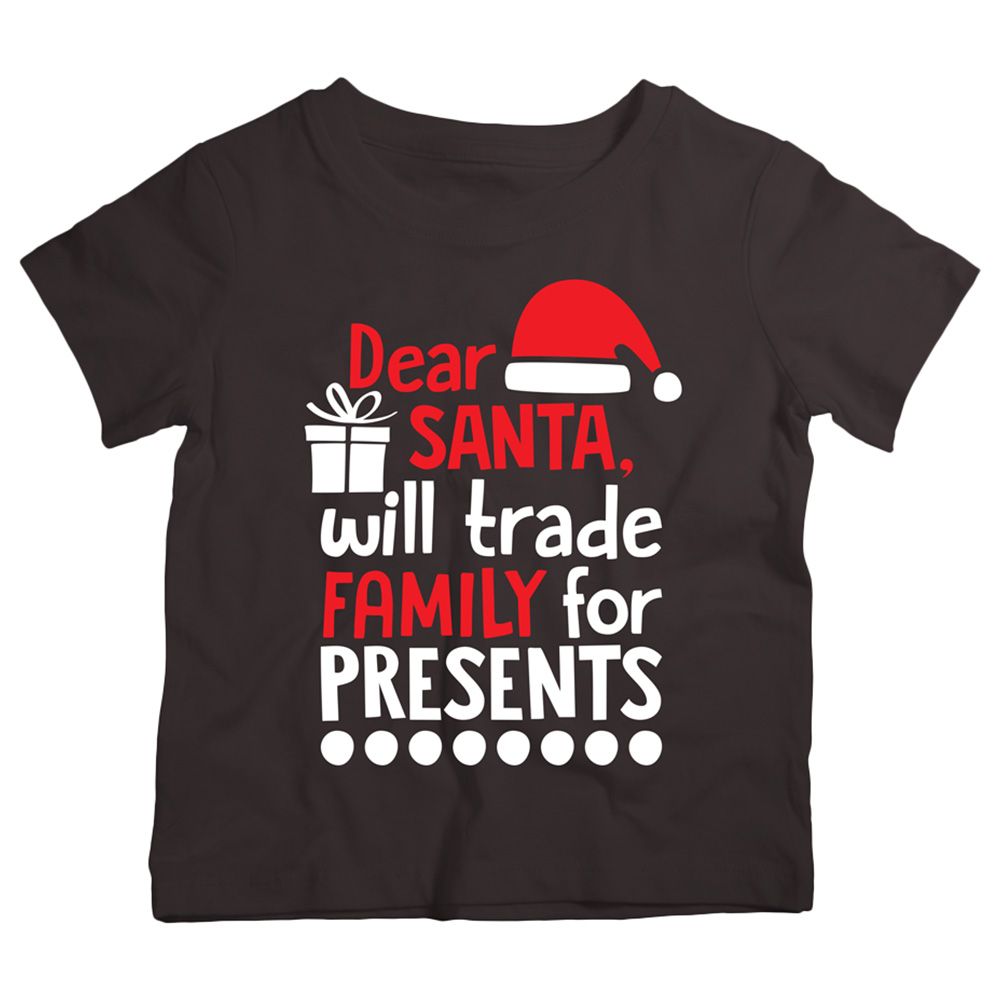 Twinkle Hands - Trade Family Christmas T-Shirt - Black