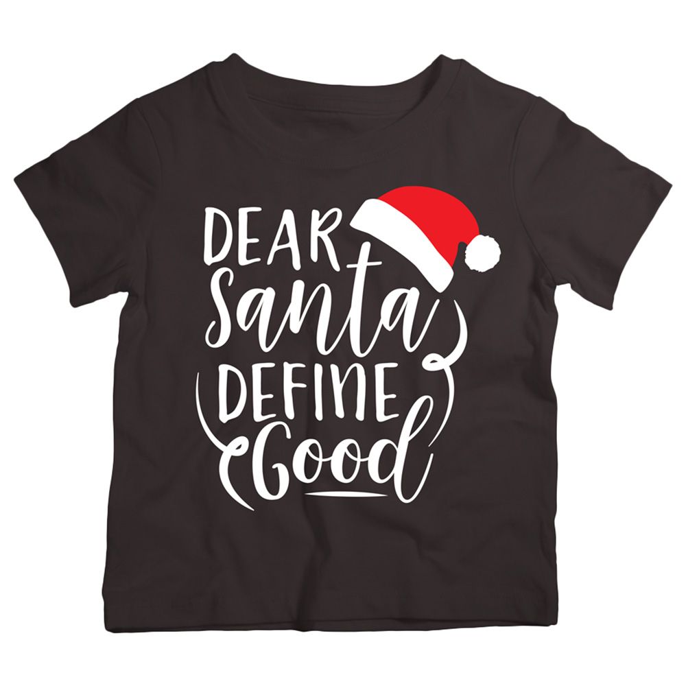 Twinkle Hands - Define Good Christmas T-Shirt - Black