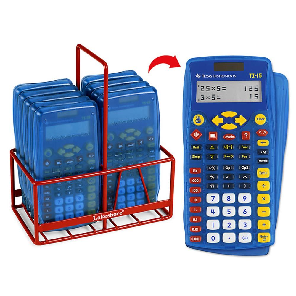 Lakeshore - T.I 15 Calculator Kit (Set of 10)