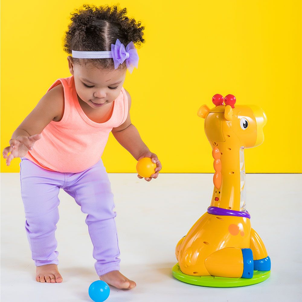 Baby Einstein - Spin & Giggle Giraffe - Ball Spinning Toy