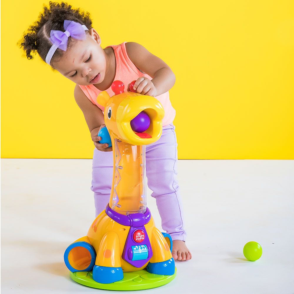 Baby Einstein - Spin & Giggle Giraffe - Ball Spinning Toy