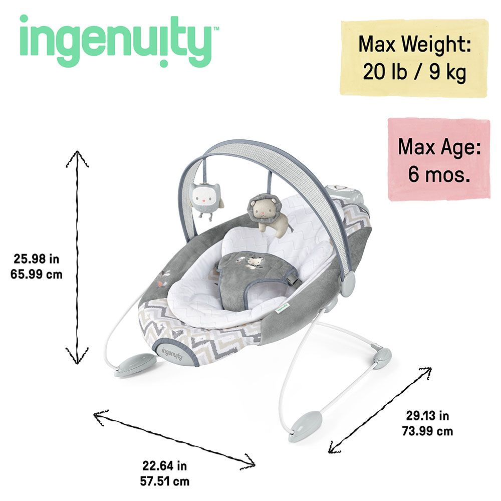 Ingenuity - Smartbounce Automatic Bouncer - Braden