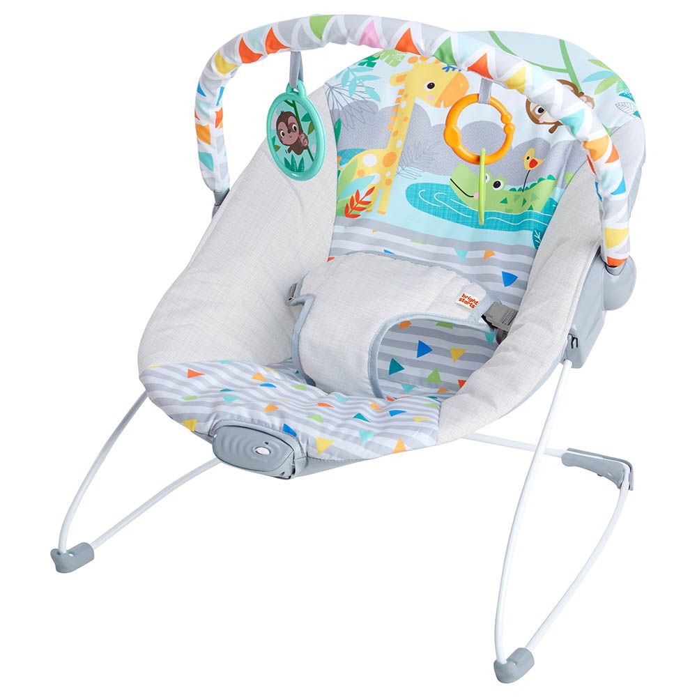 Bright Starts - Safari Fun Vibrating Bouncer