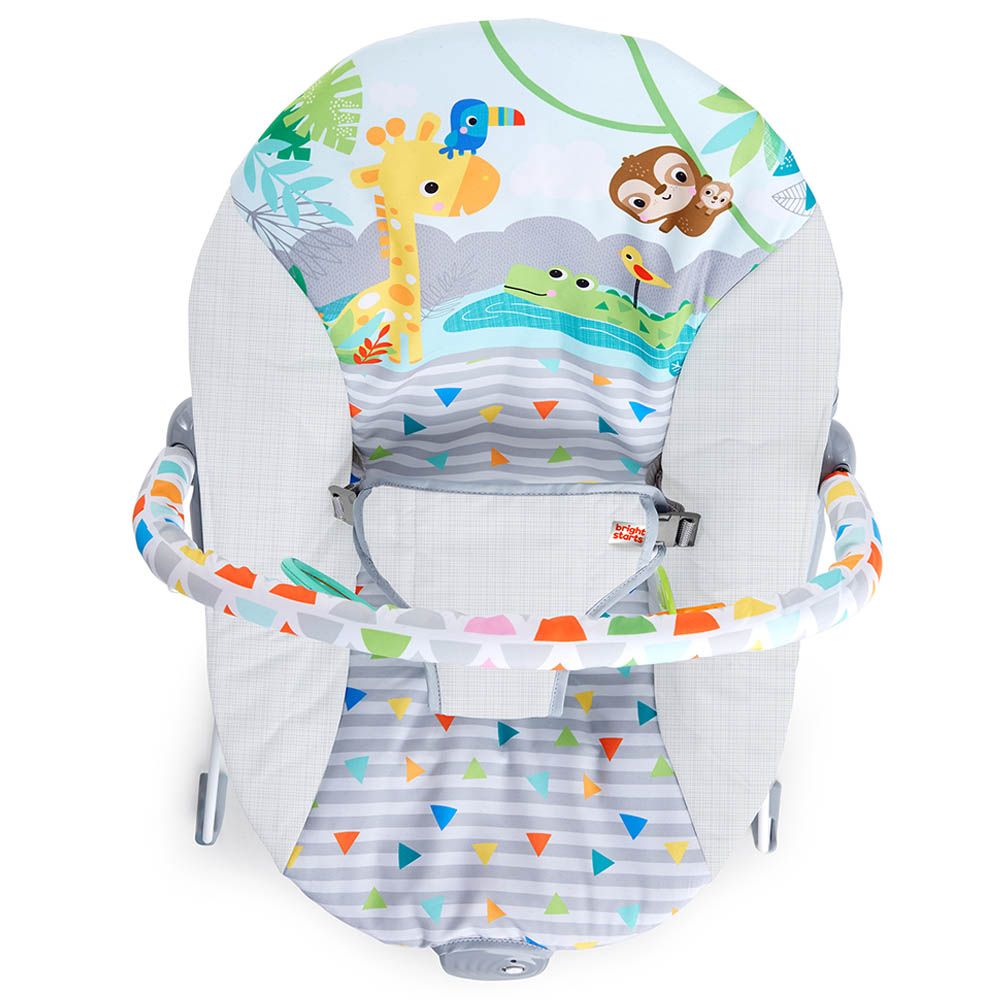 Bright Starts - Safari Fun Vibrating Bouncer