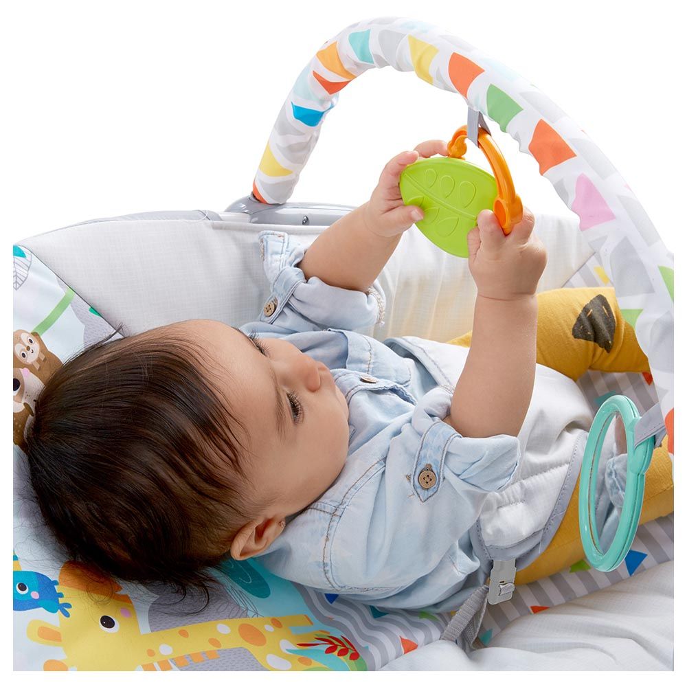 Bright Starts - Safari Fun Vibrating Bouncer