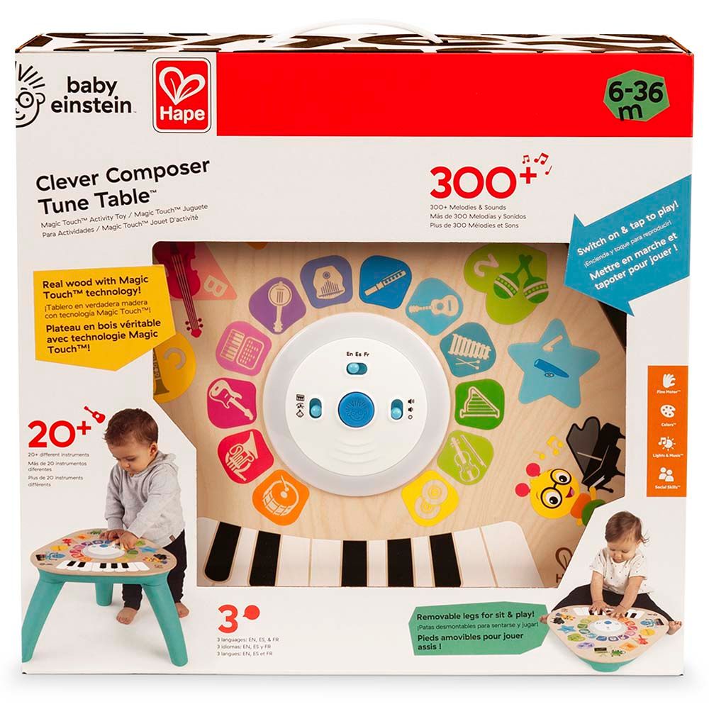 Baby Einstein - Hape Clever Composer Tune Table