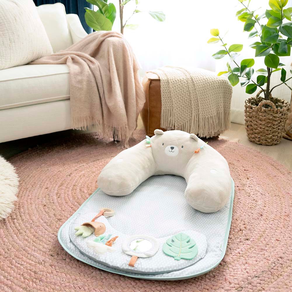 Ingenuity - 4-In-1 Cozy Prop Sit Up & Activity Mat