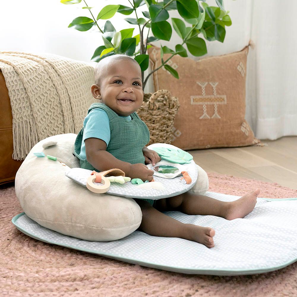 Ingenuity - 4-In-1 Cozy Prop Sit Up & Activity Mat