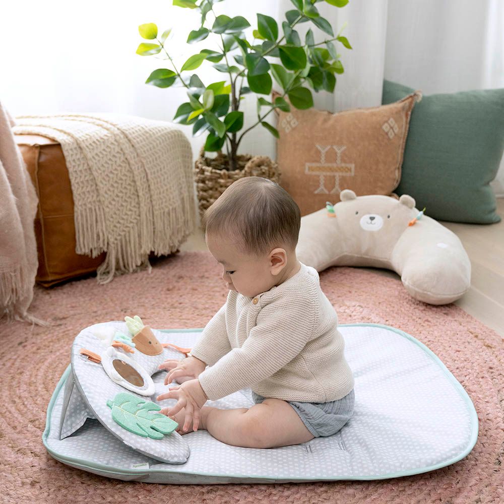 Ingenuity - 4-In-1 Cozy Prop Sit Up & Activity Mat