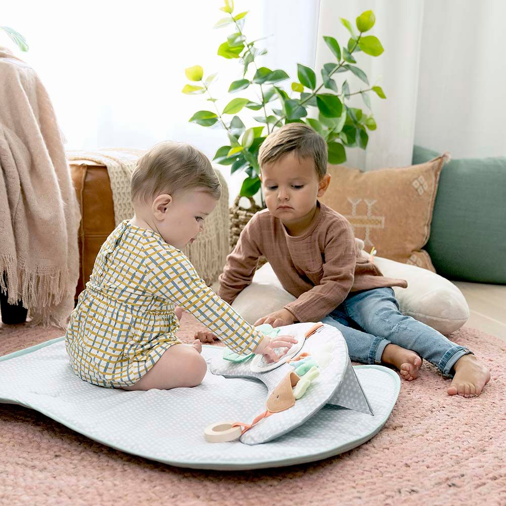 Ingenuity - 4-In-1 Cozy Prop Sit Up & Activity Mat