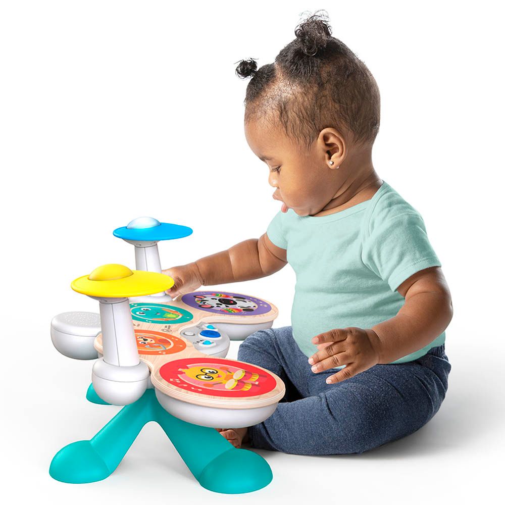 Baby Einstein - Hape Connected Drums - Blue