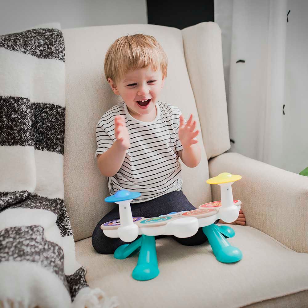 Baby Einstein - Hape Connected Drums - Blue