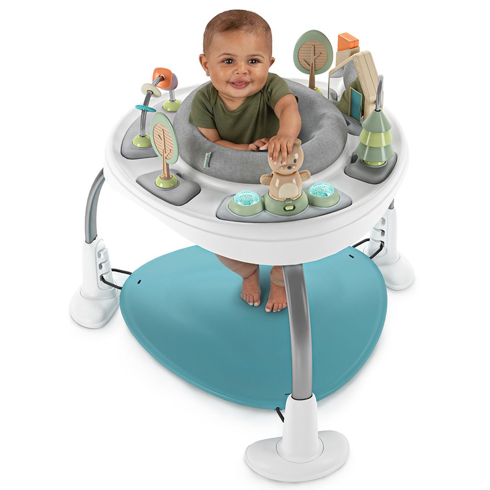 Ingenuity - Spring & Sprout 2-in-1 Activity Jumper & Table