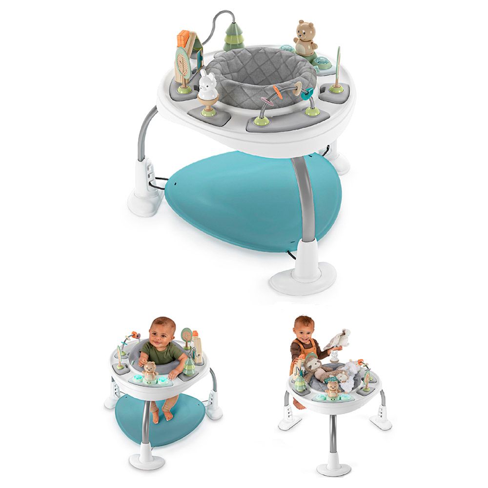 Ingenuity - Spring & Sprout 2-in-1 Activity Jumper & Table