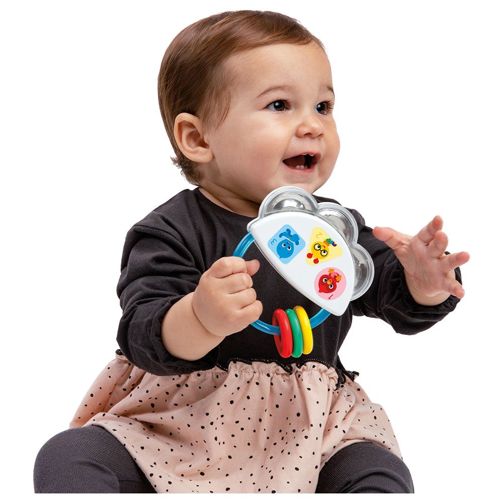 Baby Einstein - Tiny Tambourine Musical Toy & Rattle