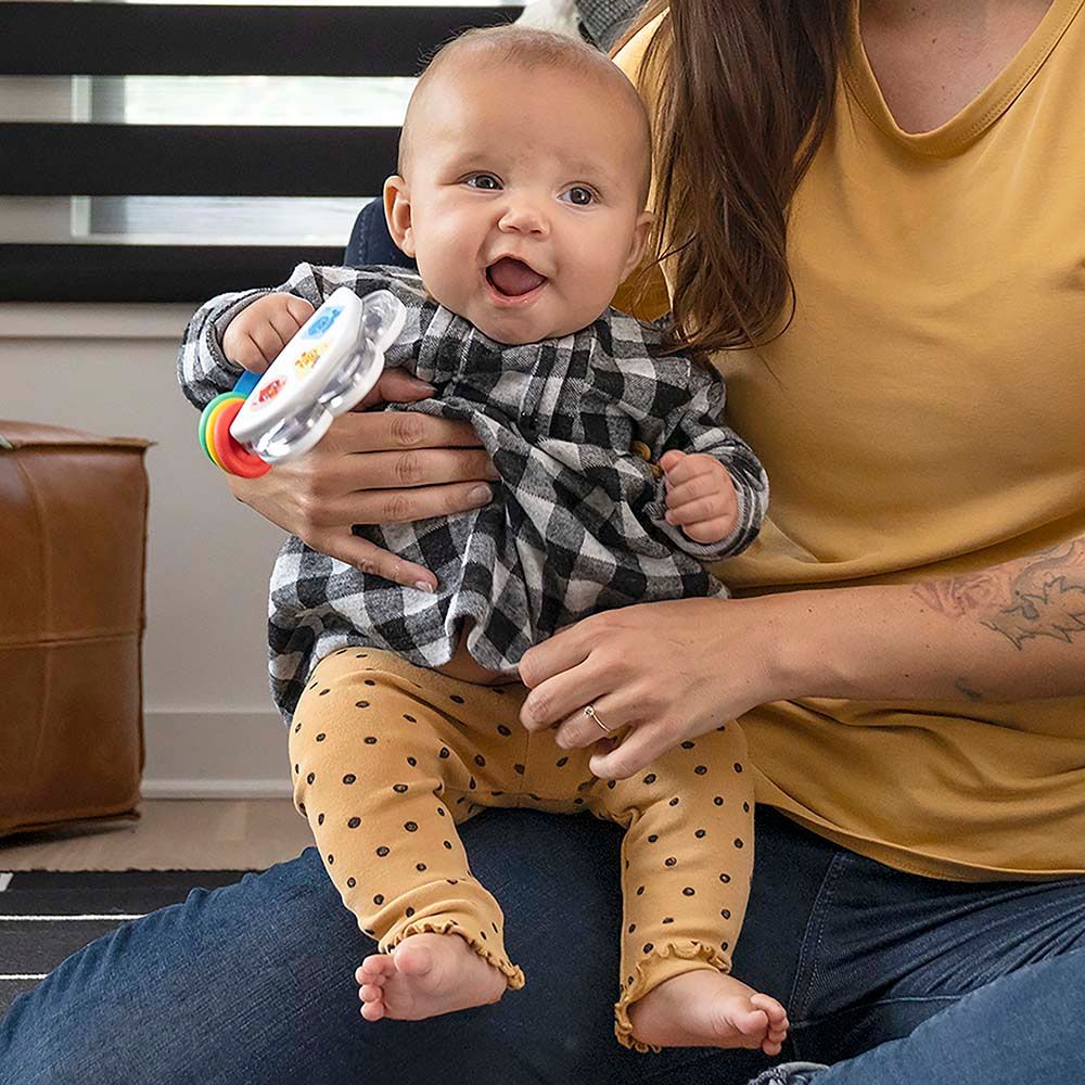 Baby Einstein - Tiny Tambourine Musical Toy & Rattle