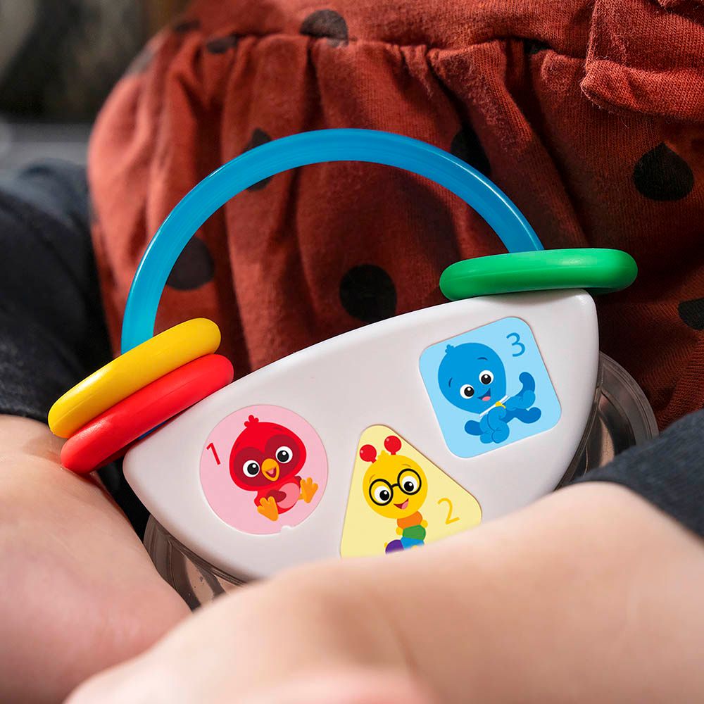 Baby Einstein - Tiny Tambourine Musical Toy & Rattle