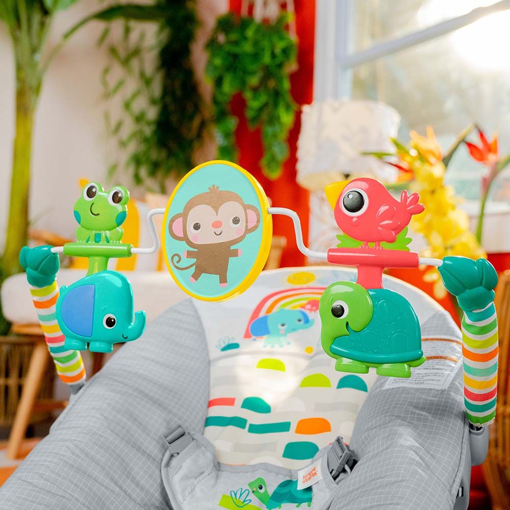 Bright Starts - Playful Paradise Vibrating Bouncer