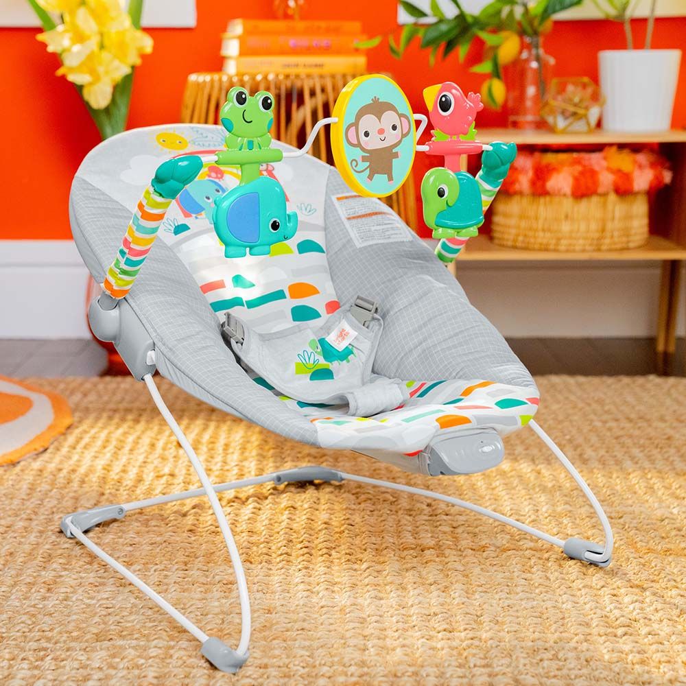 Bright Starts - Playful Paradise Vibrating Bouncer