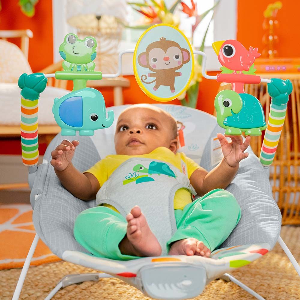 Bright Starts - Playful Paradise Vibrating Bouncer