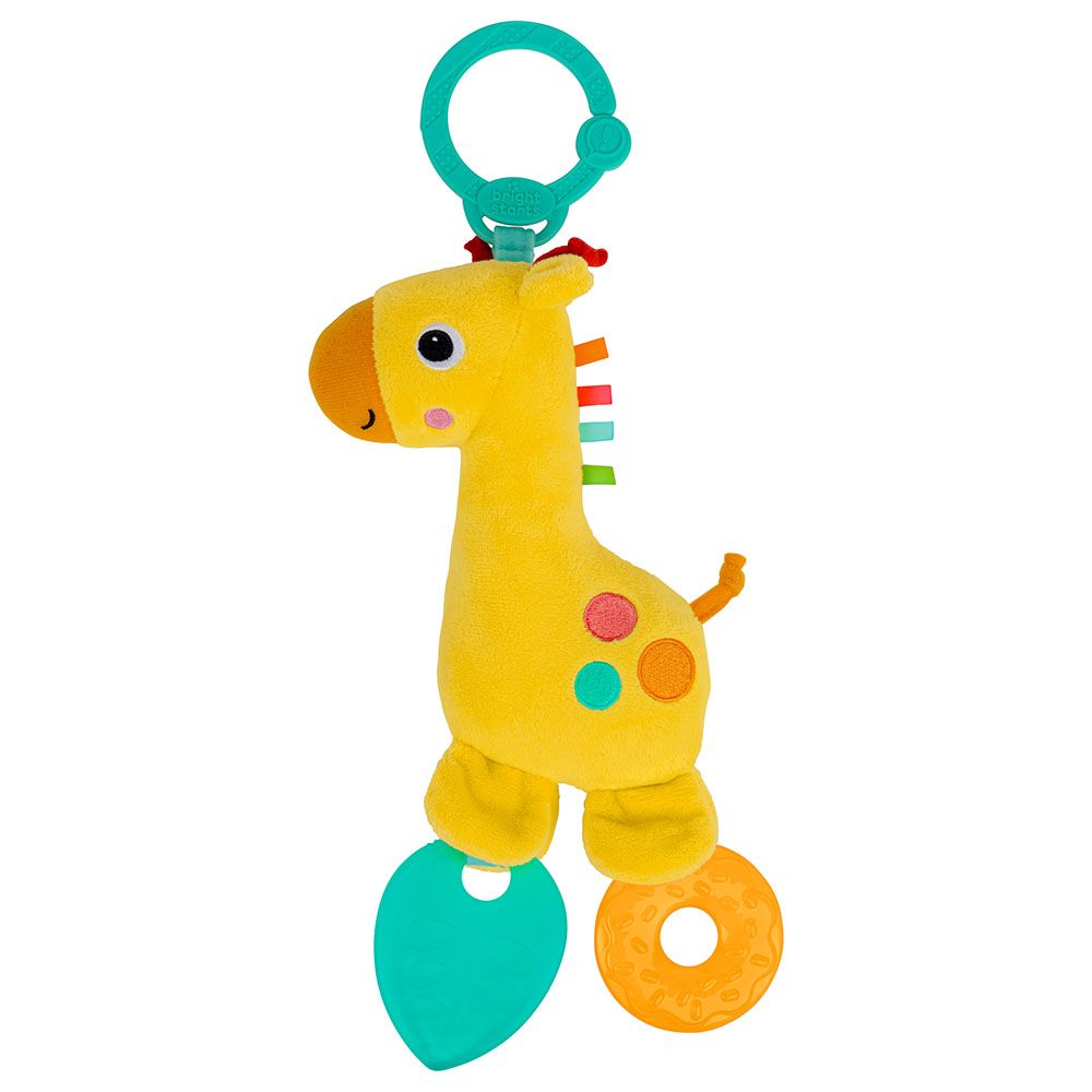 Bright Starts - Safari Soother Rattle & Teether Toy - Giraffe