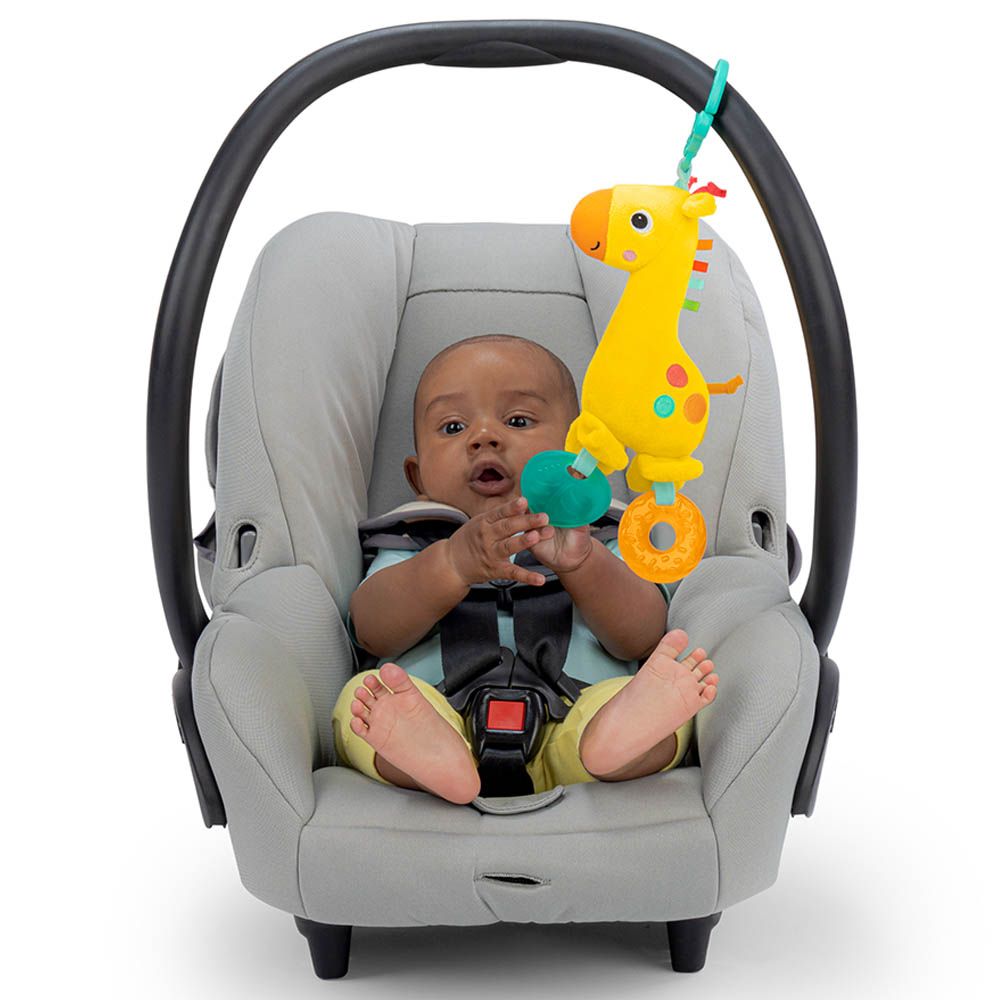 Bright Starts - Safari Soother Rattle & Teether Toy - Giraffe