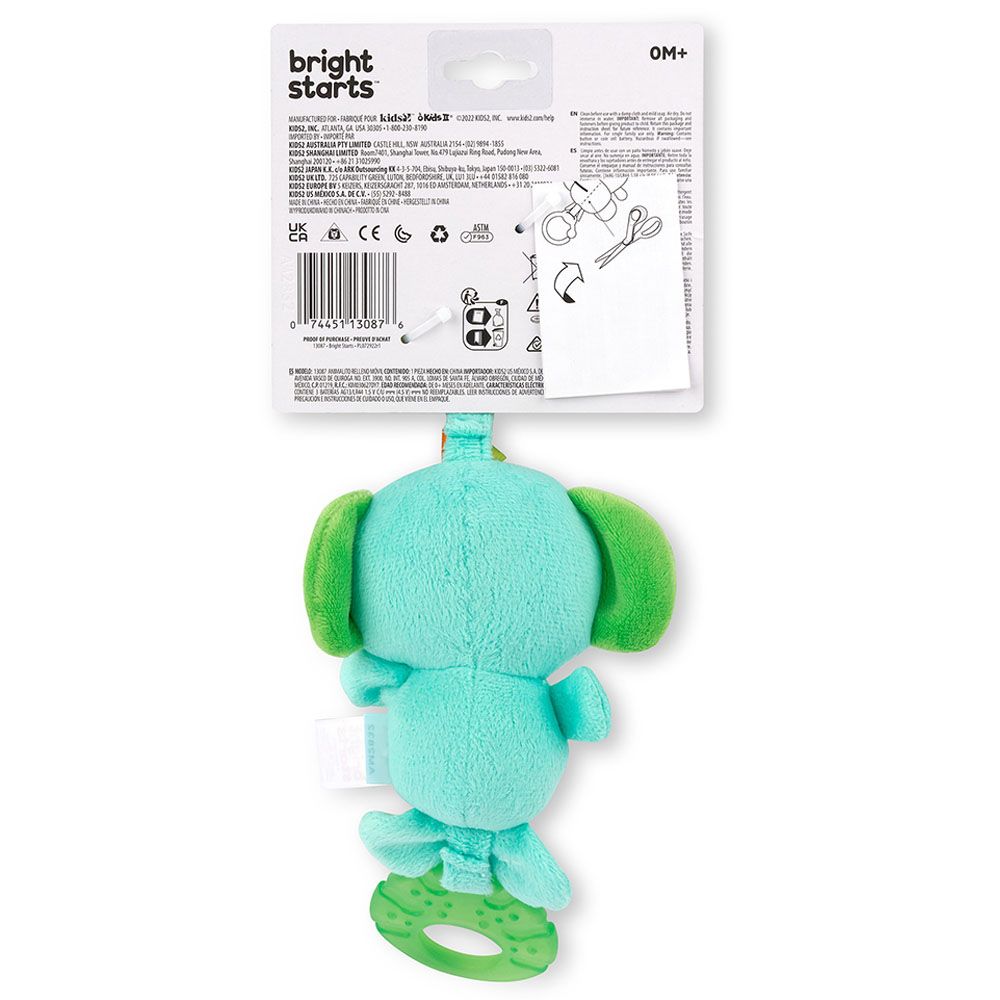 Bright Starts - Tug Tunes Toy - Elephant