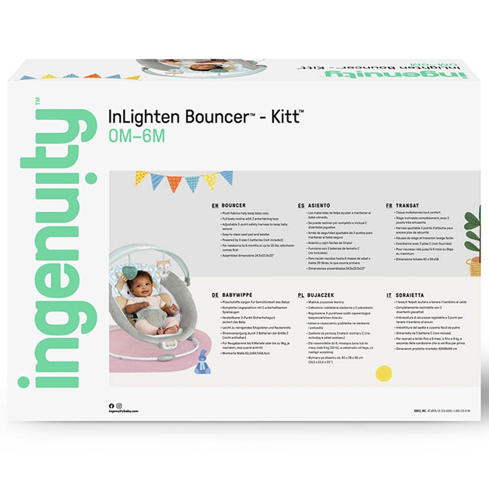 Ingenuity - Inlighten Bouncer - Kitt