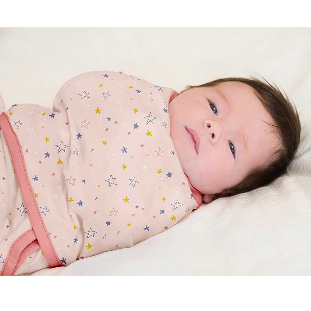 Clevamama - Swaddle To Sleep - Pink