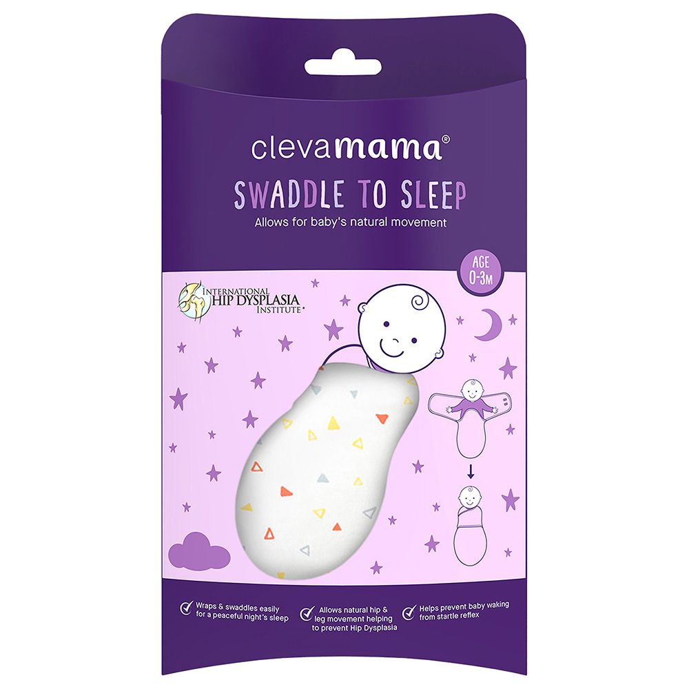 Clevamama - Swaddle To Sleep - Yellow