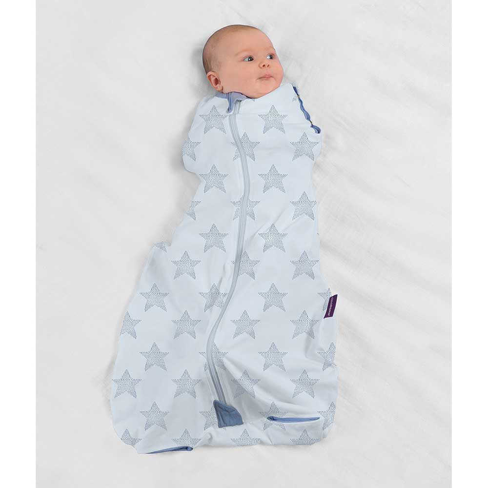 Clevamama - Nite Nite Romper 1 Tog - 3-in-1 - Blue