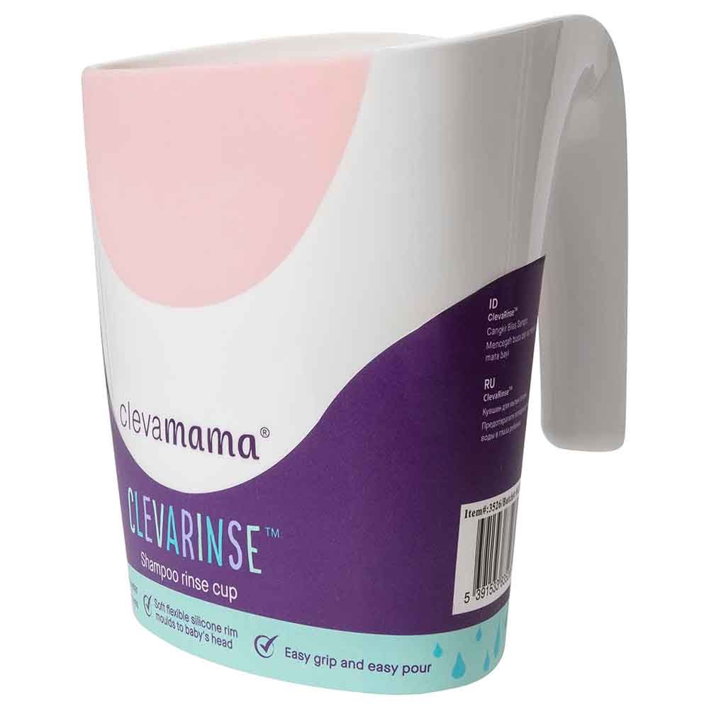 Clevamama - Clevarinse Shampoo Rinse Cup - 500 Ml - Pink