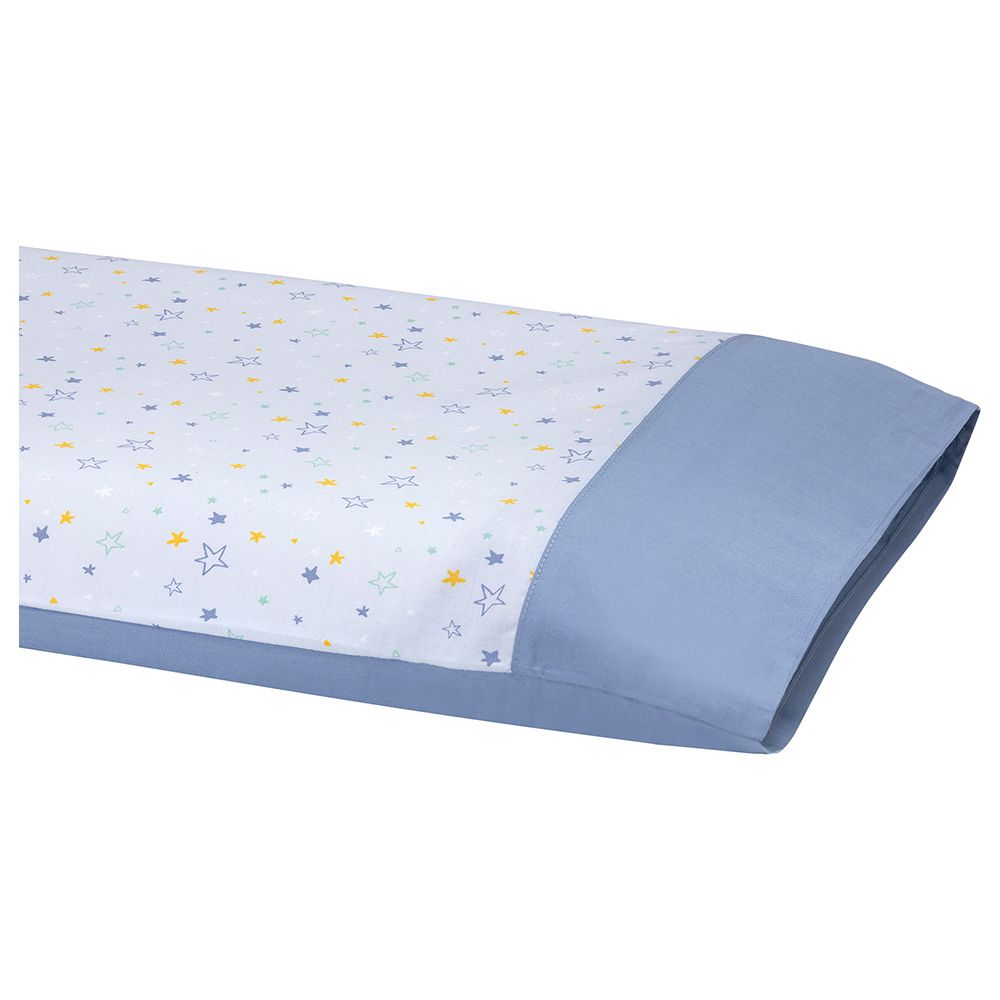 Clevamama - Pram Pillow Case - Blue