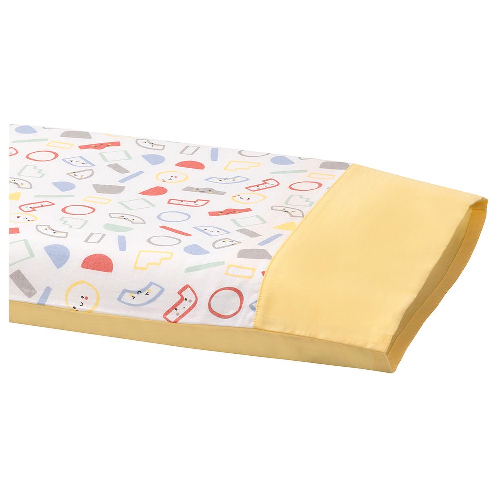 Clevamama - Baby Pillow Case - Grey/Yellow