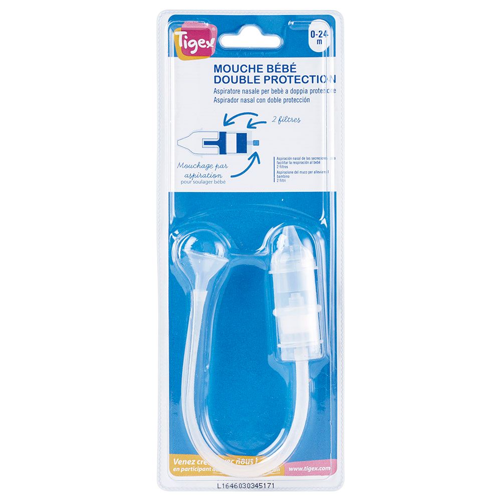 Tigex - Baby Nasal Aspirator - Clear