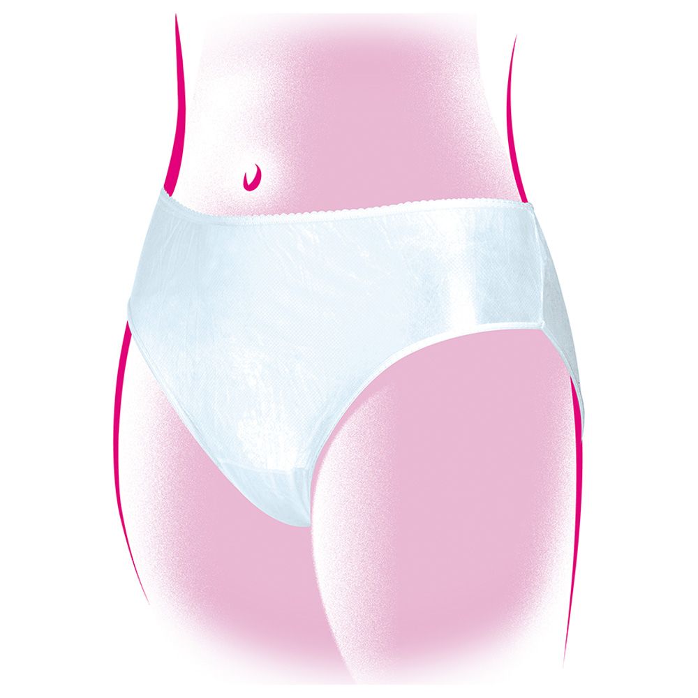 Tigex - Disposable Panties Size S - Pack of 4 - White