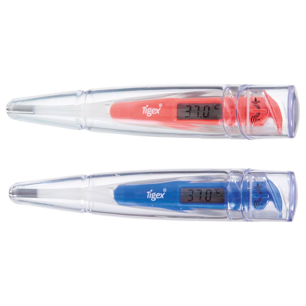 Tigex - Flex Tip Electronic Thermometer - Assorted 1pc