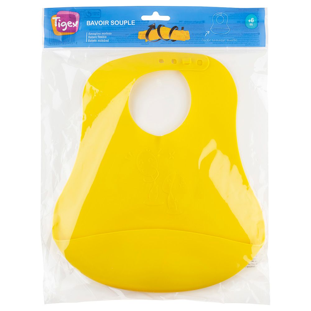 Tigex - Flexible Bib - Yellow - Yellow