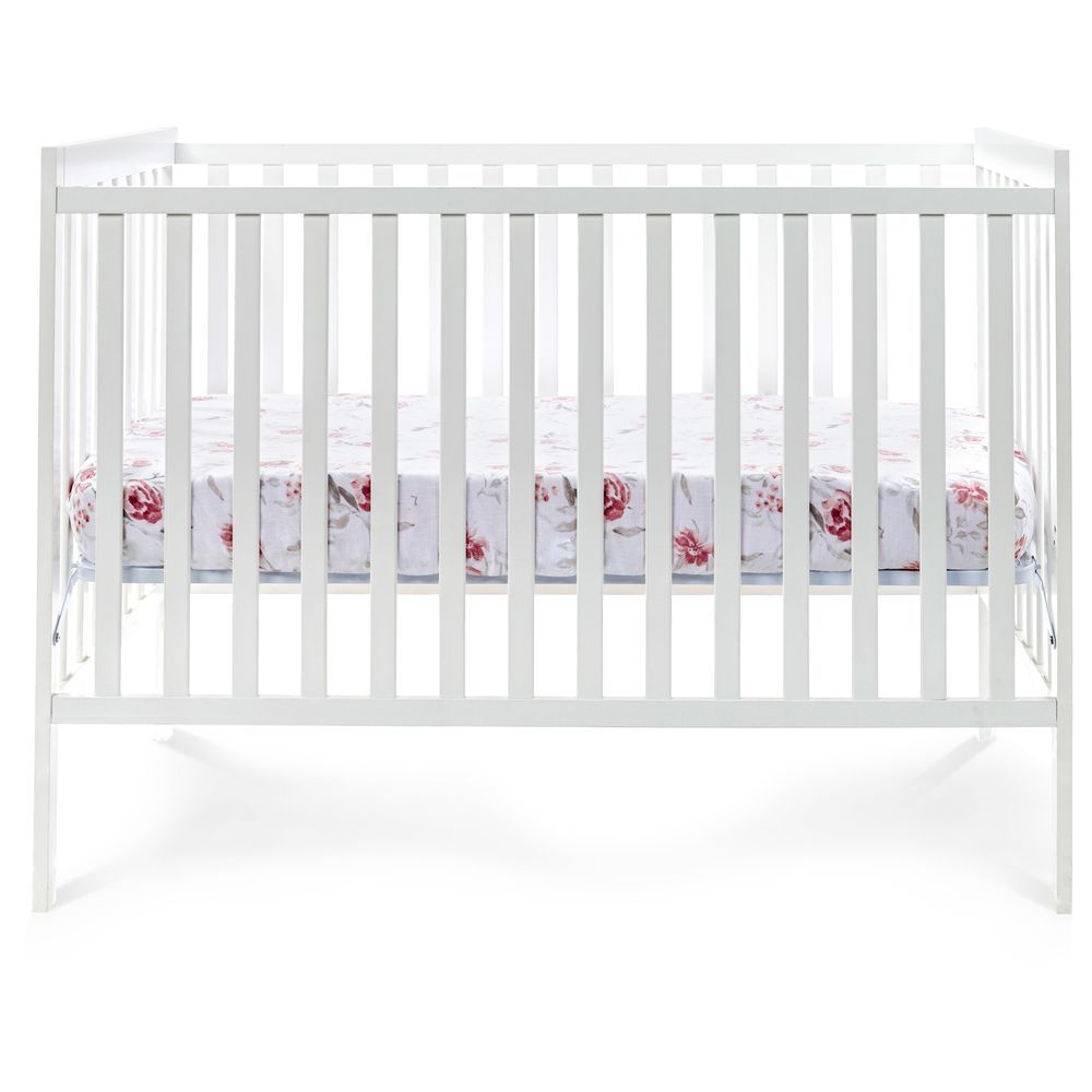 Nini - Crib Fitted Sheet - Blush Rose