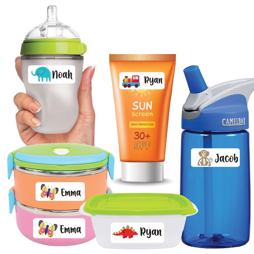 Twinkle Hands - Personalized Waterproof Labels - Sport