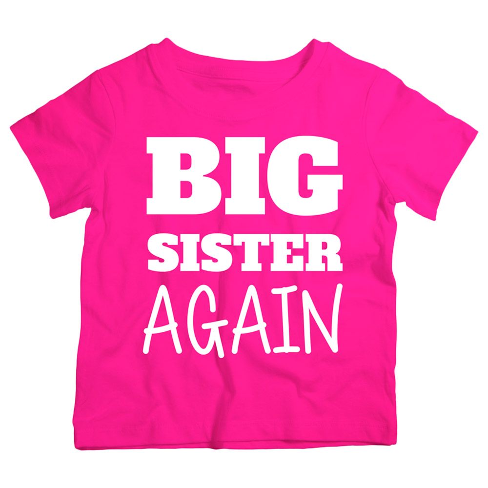 تونكل هاندز تي شيرت Big Sister Again زهري