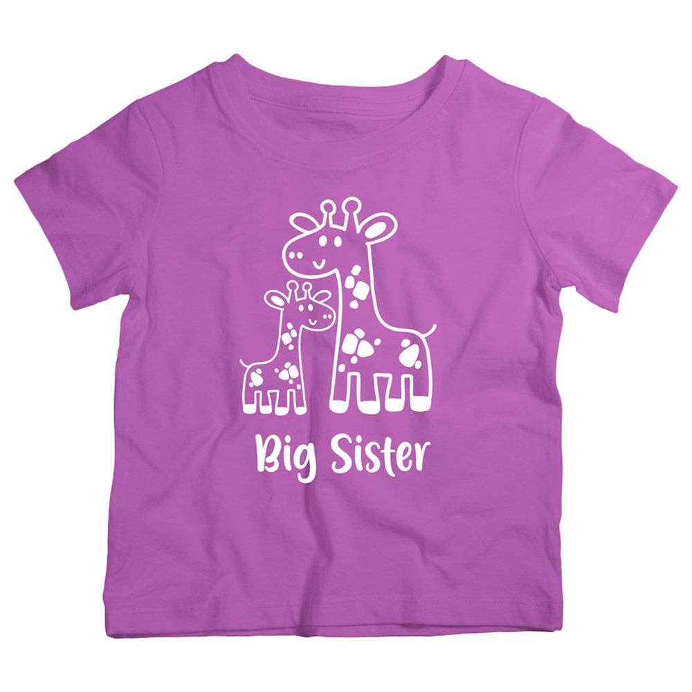 تونكل هاندز تي شيرت Big Sister بنفسجي