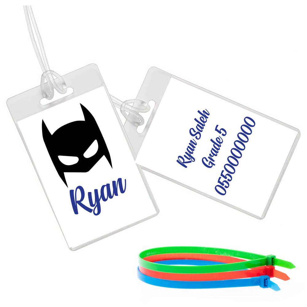 Twinkle Hands - Superhero Luggage Tag