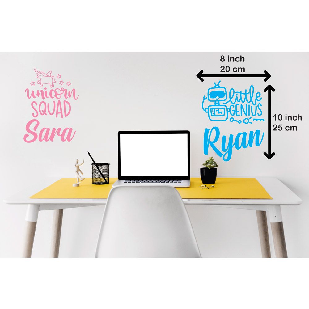 Name - Personalized Wall Decal Bold