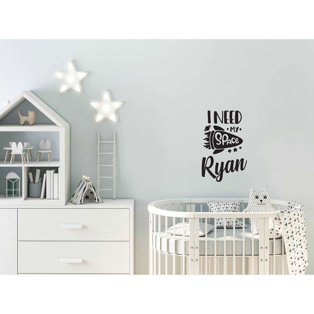 Name - Personalized Wall Decal Bold