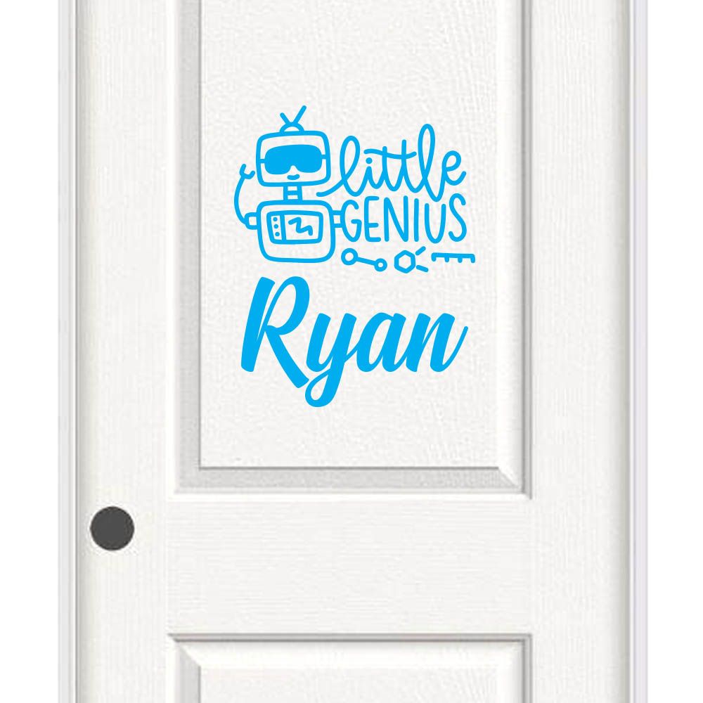 Little Genius - Personalized Wall Decal