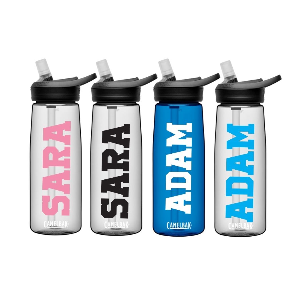 Twinkle Hands - Personalized Name Decal for Bottle - Bold 