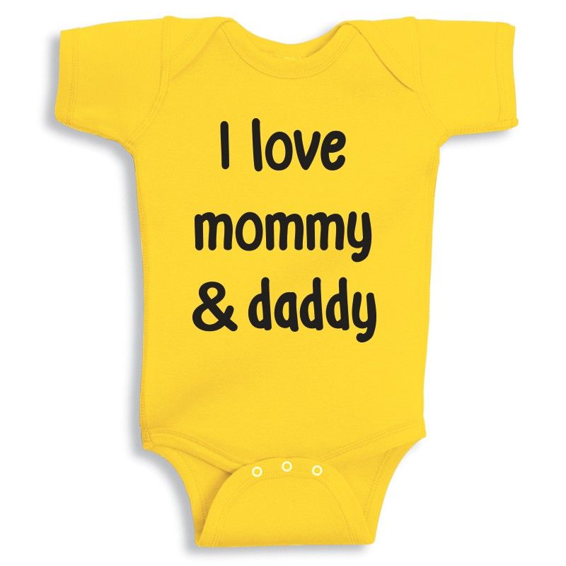 Twinkle Hands - Yellow Personalised Baby Onesie