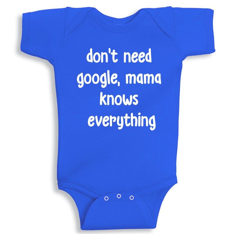 Twinkle Hands - Blue Personalised Baby Onesie