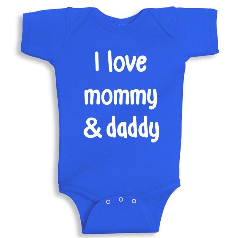 Twinkle Hands - Blue Personalised Baby Onesie